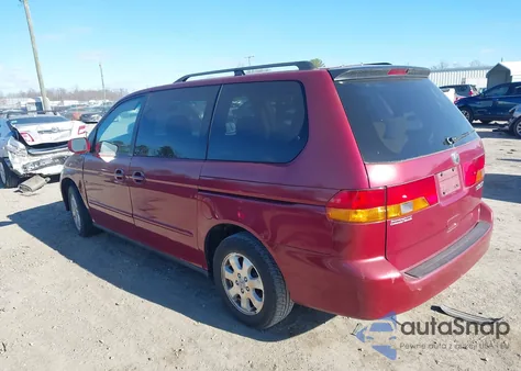 2004 Honda Odyssey Ex z USA, uszkodzony, nr VIN 5FNRL188X4B116201